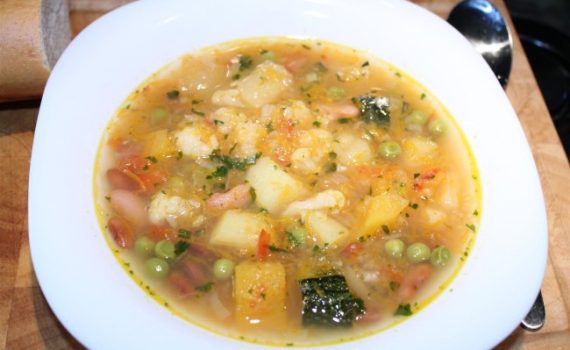 minestrone recept 12féle zöldséggel